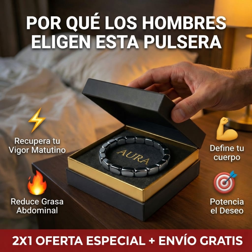 Pulsera de HEMATITA Original Energia Natural