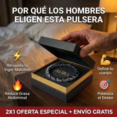 Pulsera de HEMATITA Original Energia Natural